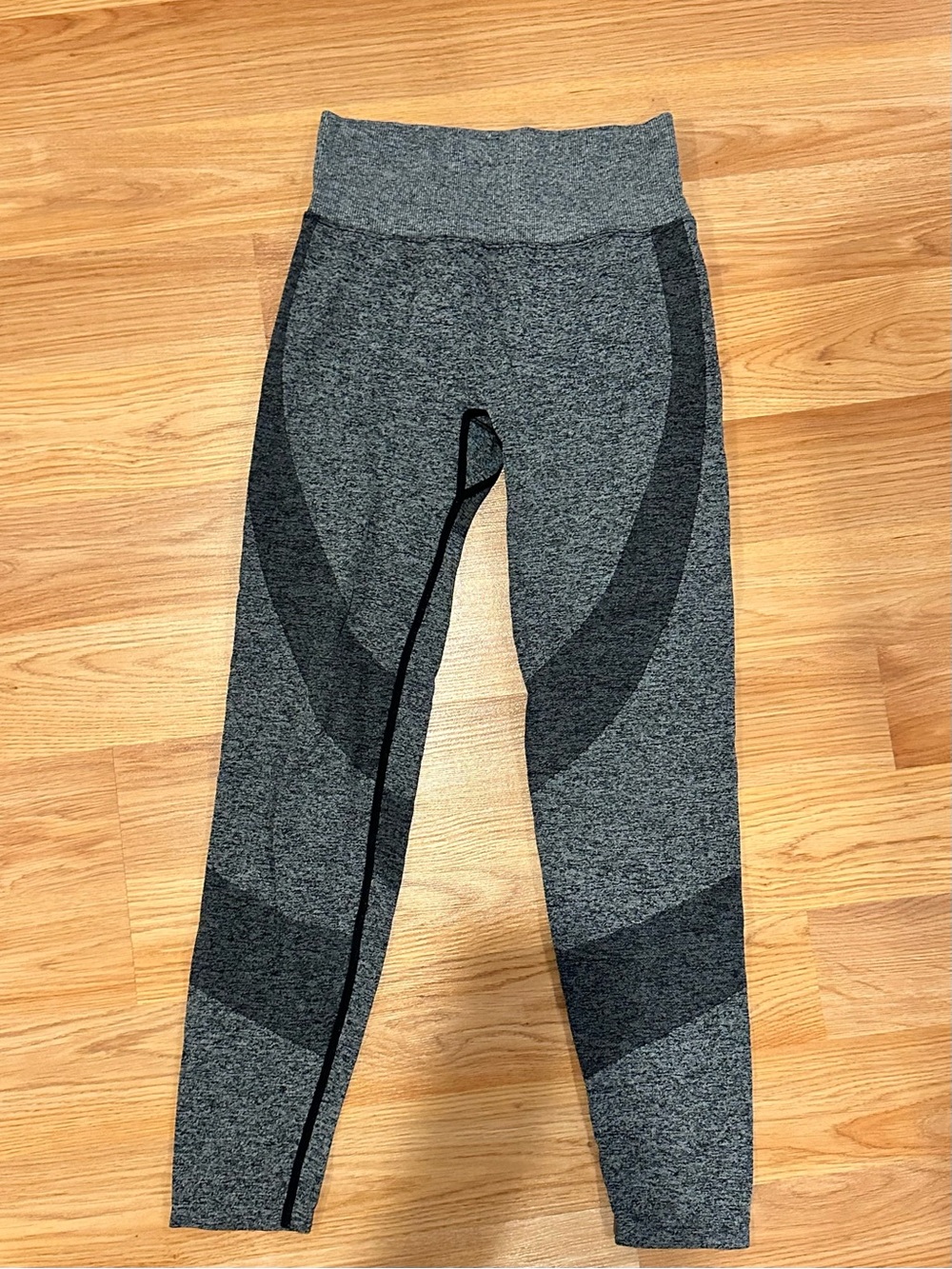 PINK High-Waist Grey Seamless Leggings
